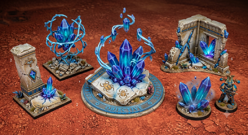 Crystal Energy Fields concept